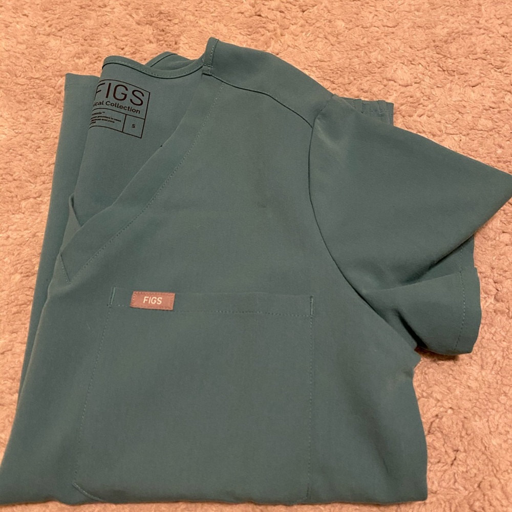 FIGS SMALL MARINE CATARINA TOP
